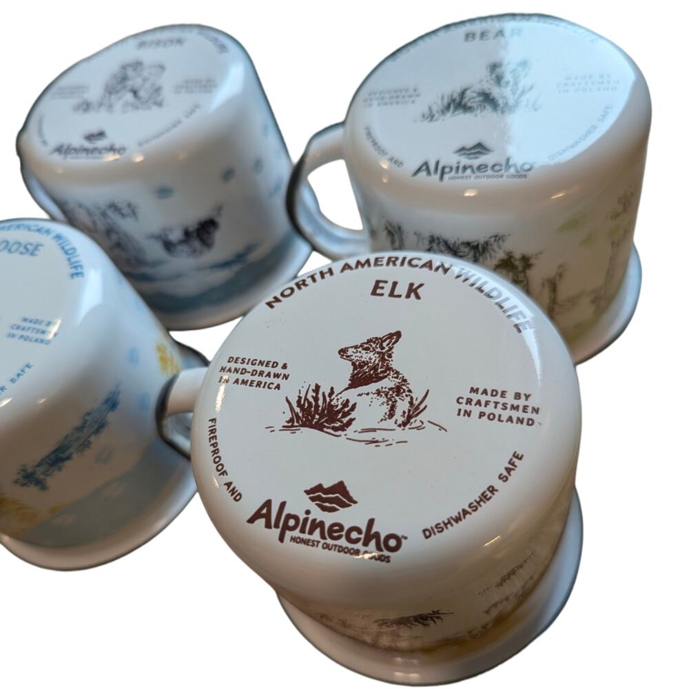 Alpinecho North American Wildlife Outdoor Fireproof Mugs - Picture 3 of 8